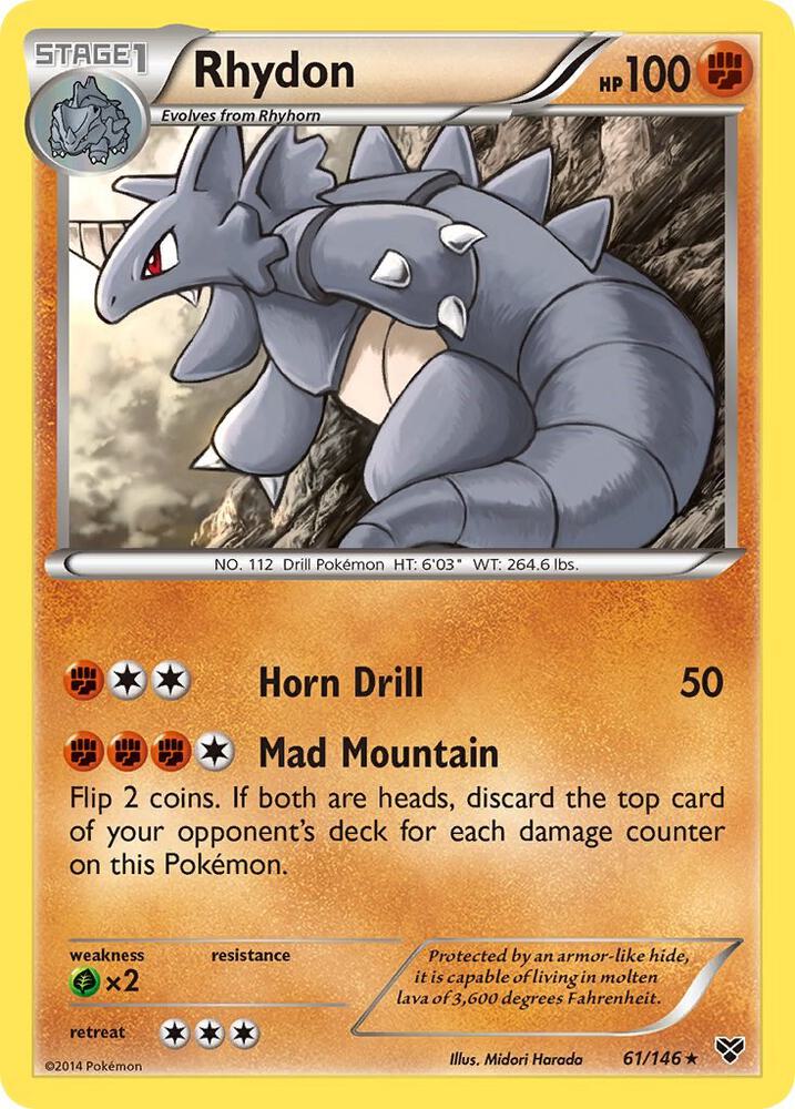 Rhydon - XY Base Set