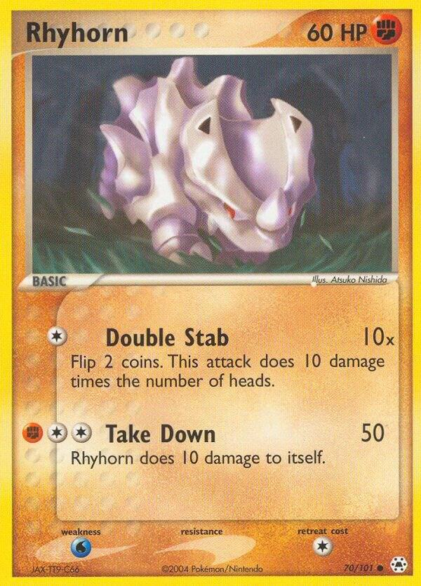 Rhyhorn - EX Hidden Legends