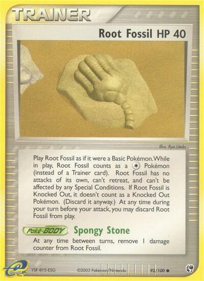 Root Fossil - EX Sandstorm