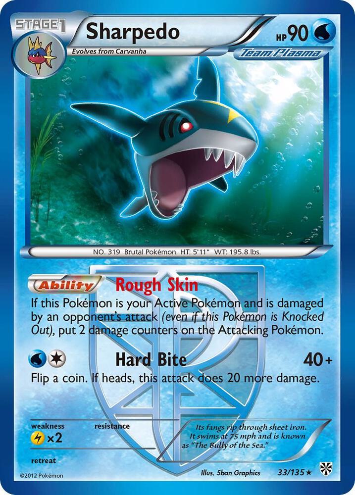 Sharpedo (Team Plasma) - Plasma Storm