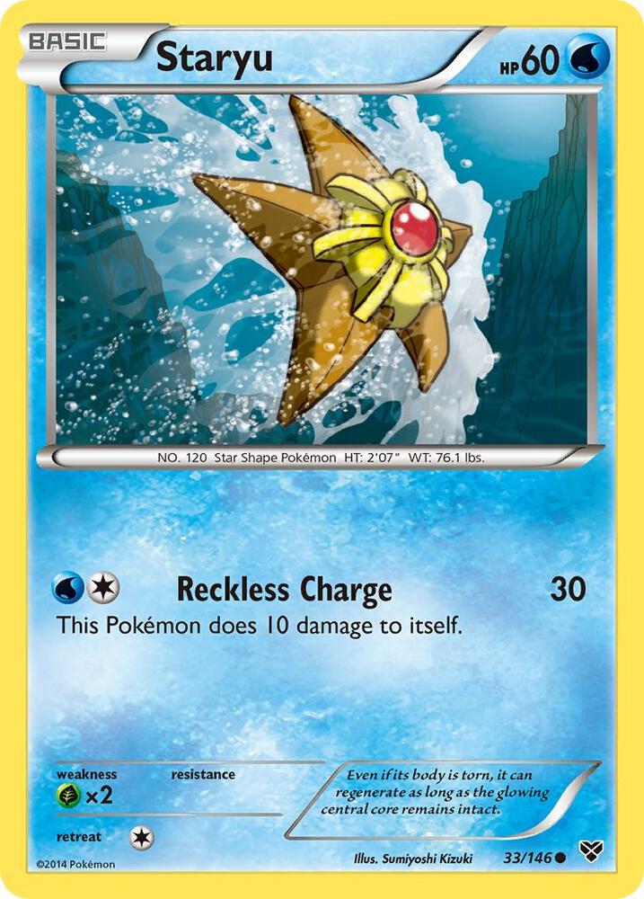 Staryu - XY Base Set