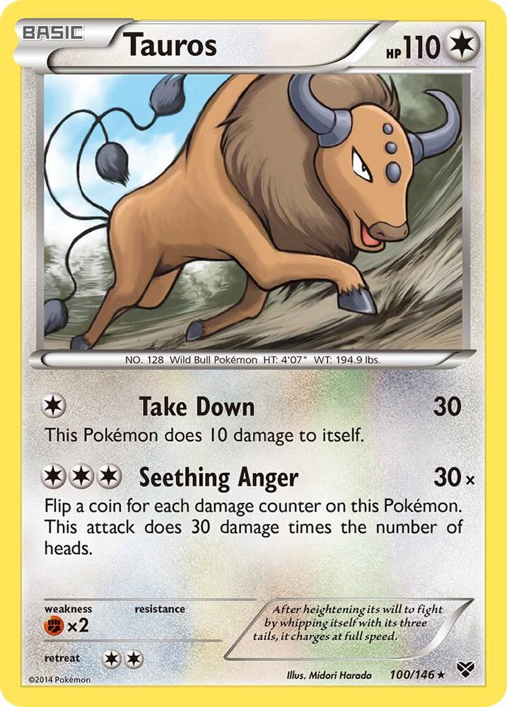 Tauros - XY Base Set