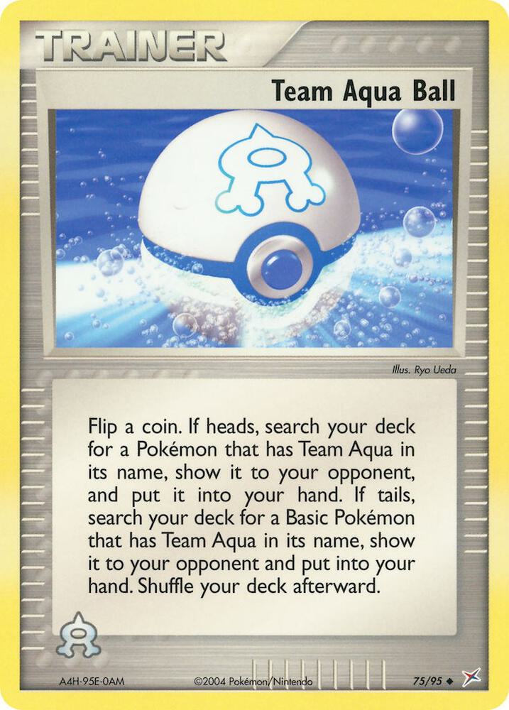 Team Aqua Ball - EX Team Magma vs Team Aqua
