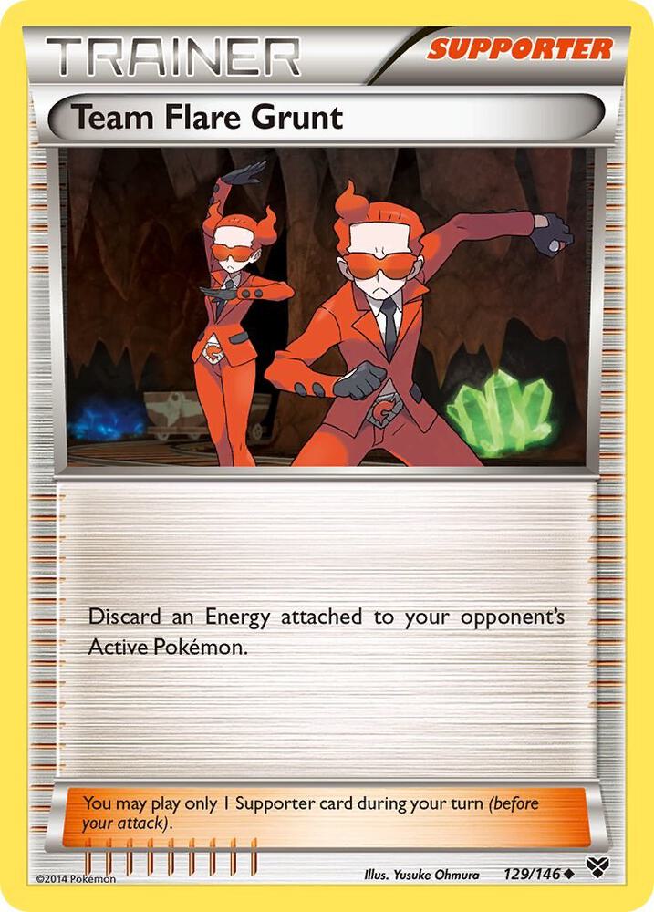 Team Flare Grunt - XY Base Set