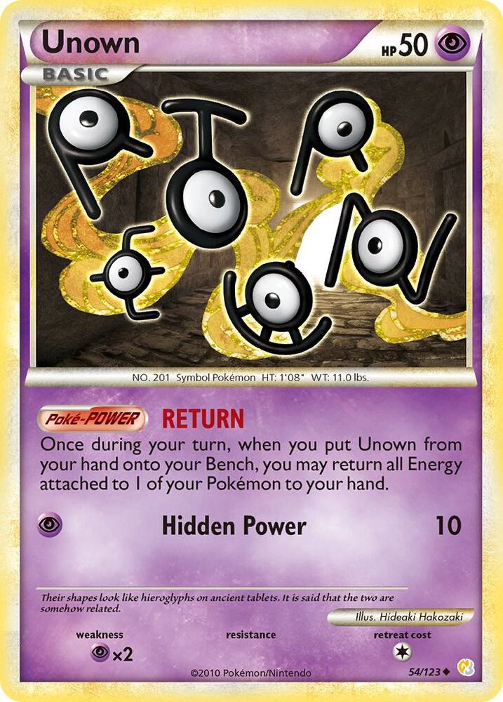 Unown - HeartGold SoulSilver