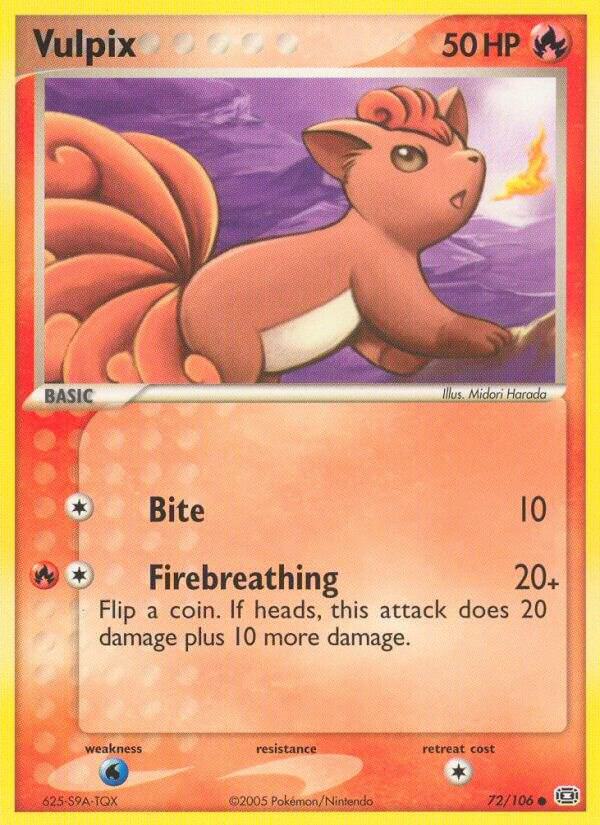 Vulpix - EX Emerald