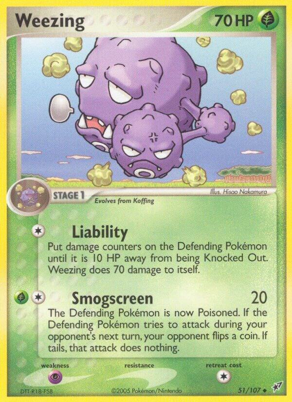 Weezing - EX Deoxys