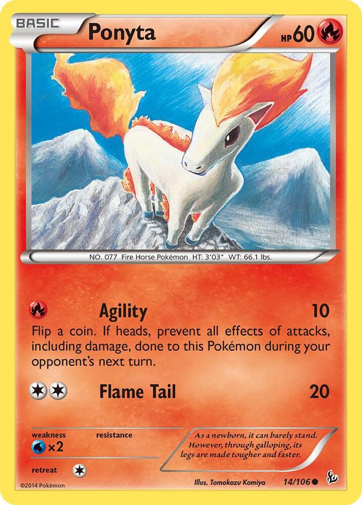 Ponyta - XY - Flashfire