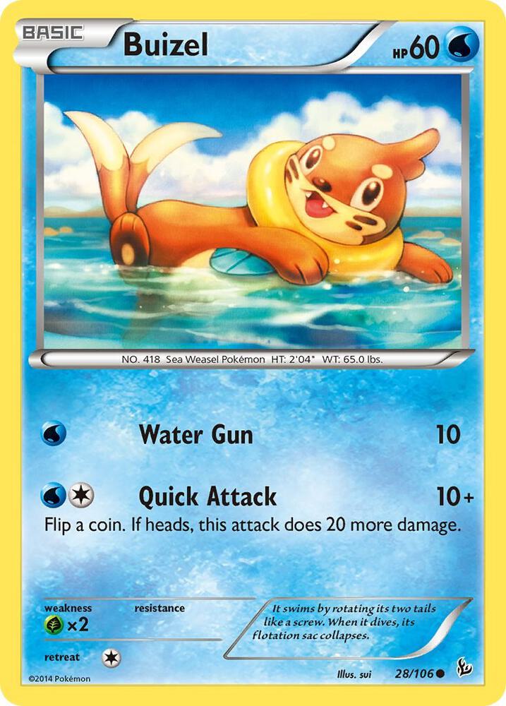Buizel - XY - Flashfire