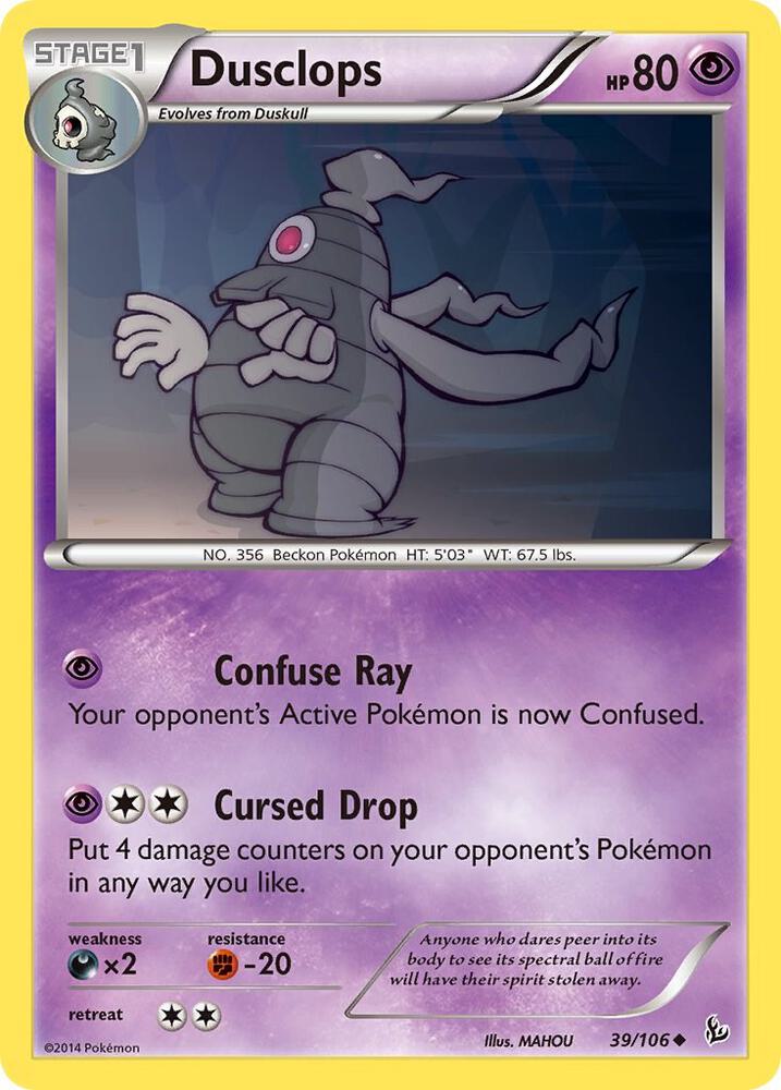 Dusclops - XY - Flashfire