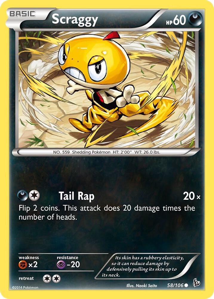 Scraggy - XY - Flashfire