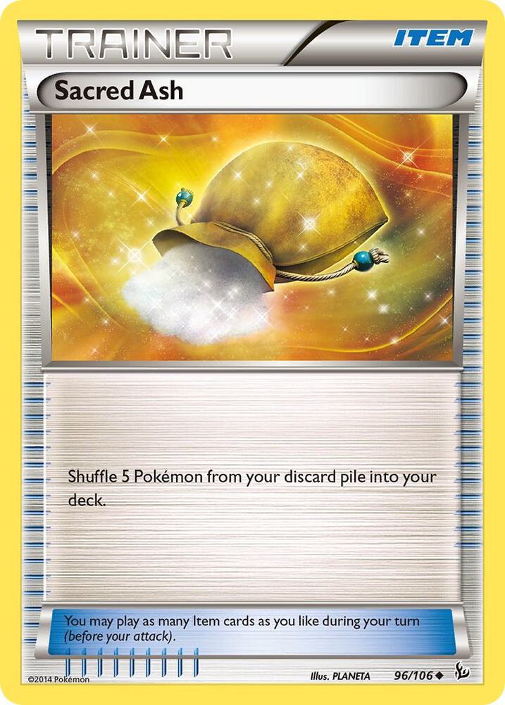 Sacred Ash - XY - Flashfire