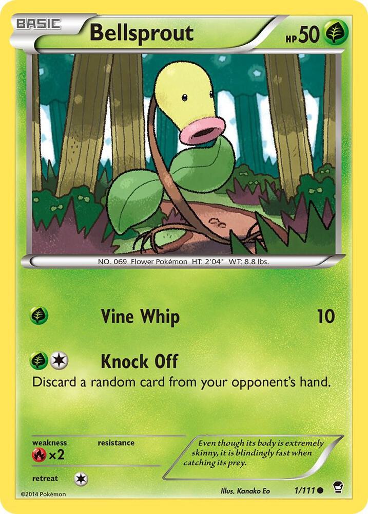 Bellsprout - XY - Furious Fists