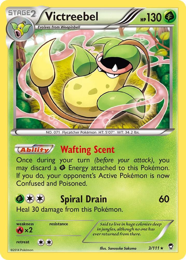 Victreebel - XY - Furious Fists