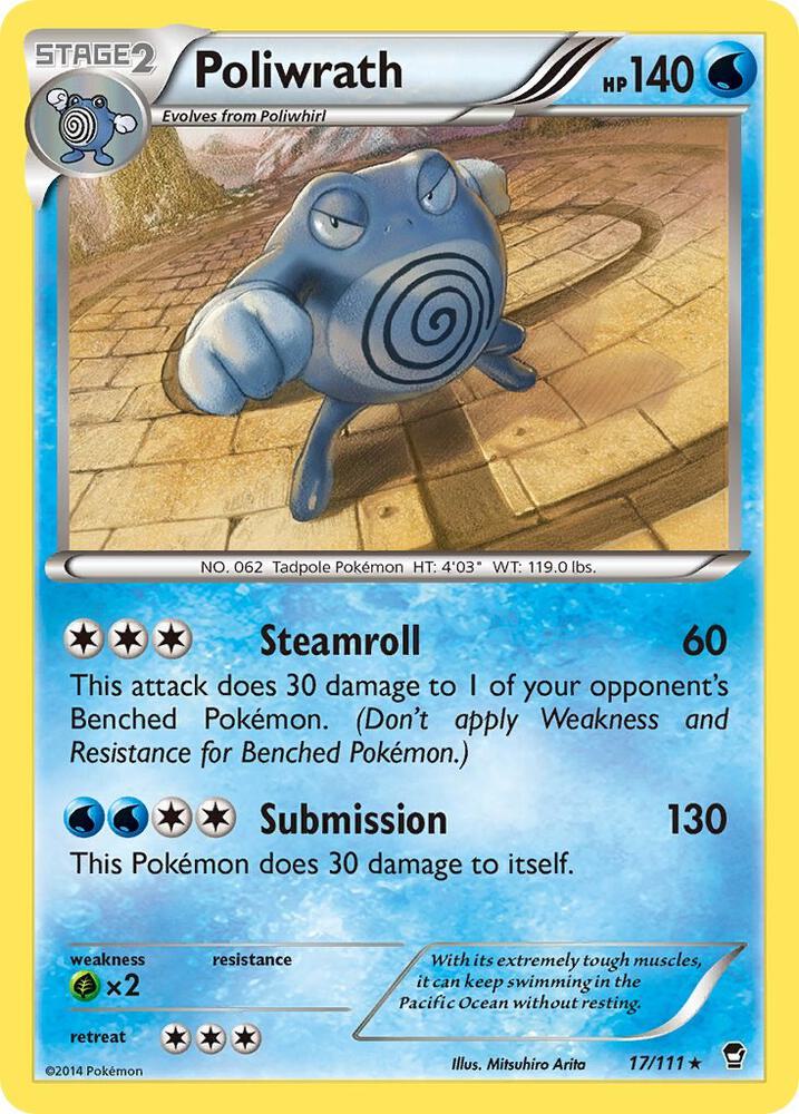 Poliwrath - XY - Furious Fists