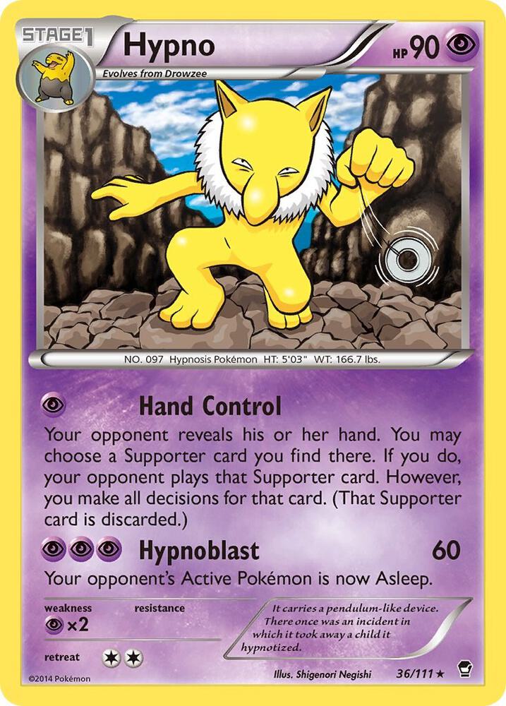 Hypno - XY - Furious Fists