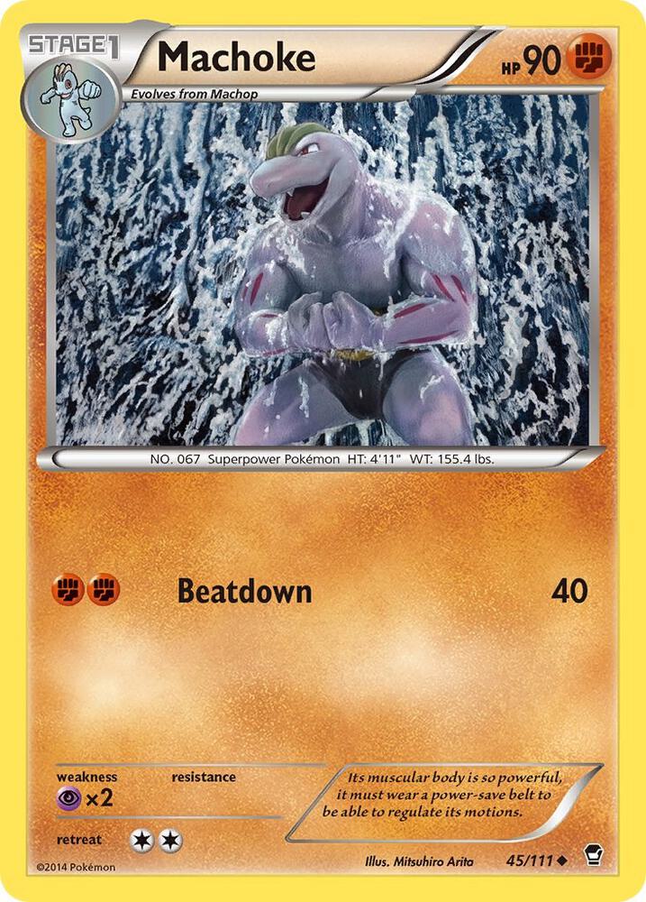 Machoke - XY - Furious Fists