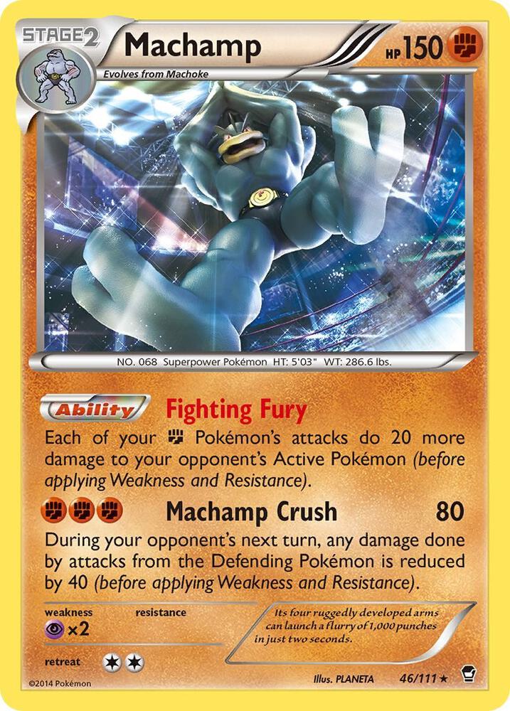 Machamp - XY - Furious Fists