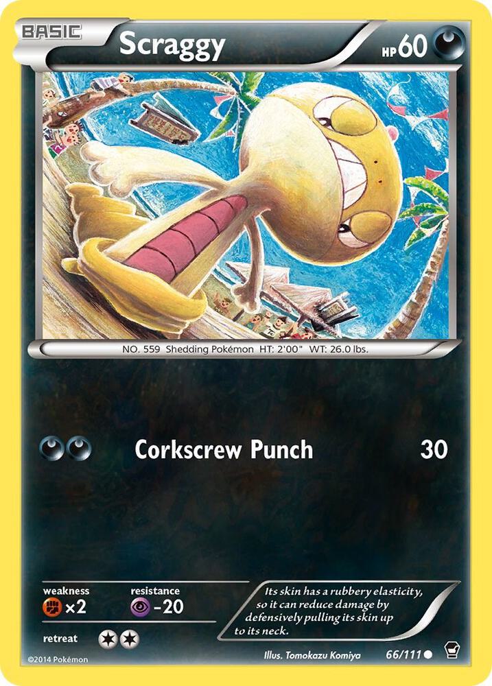 Scraggy - XY - Furious Fists