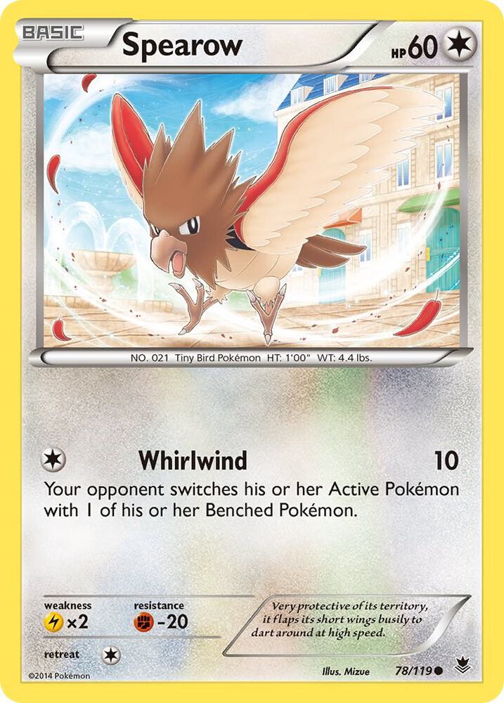 Spearow - XY - Phantom Forces