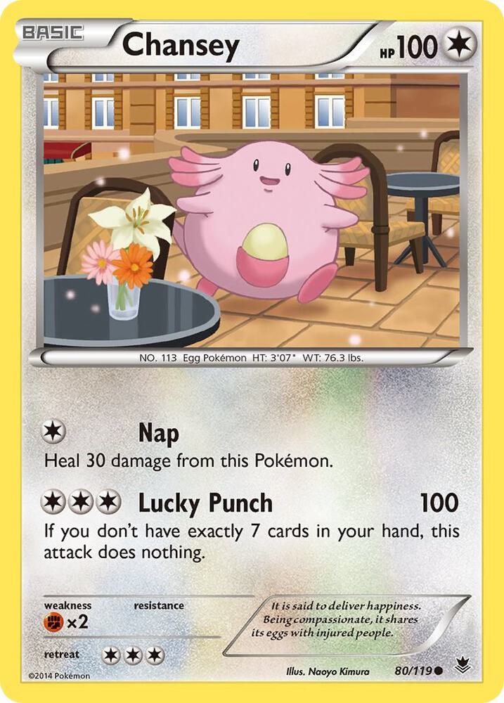 Chansey - XY - Phantom Forces