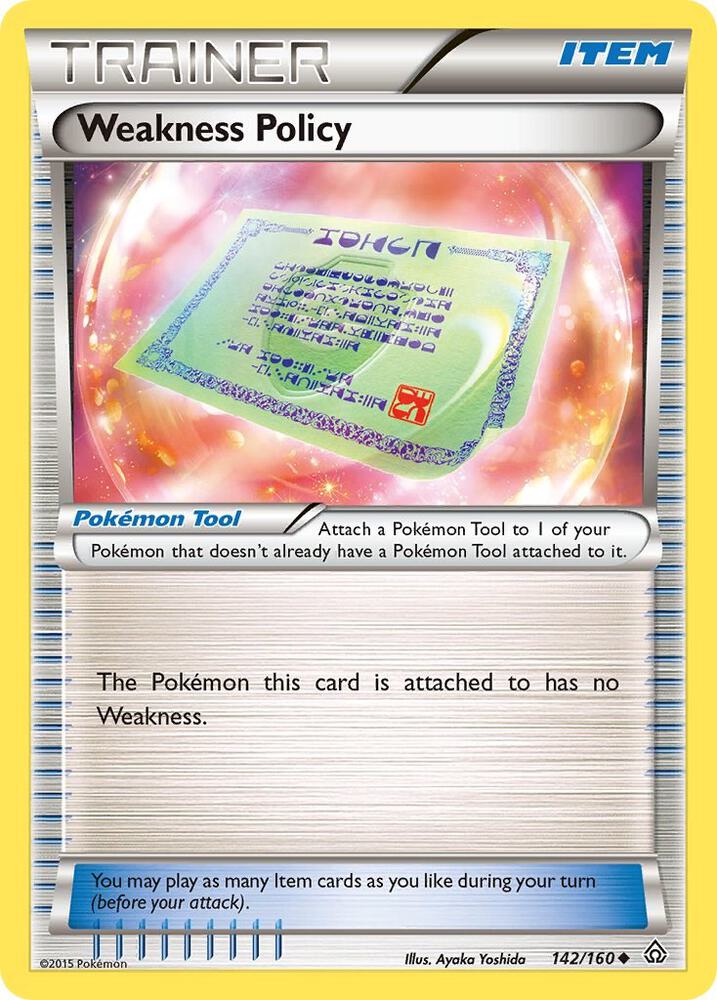 Weakness Policy - XY - Primal Clash