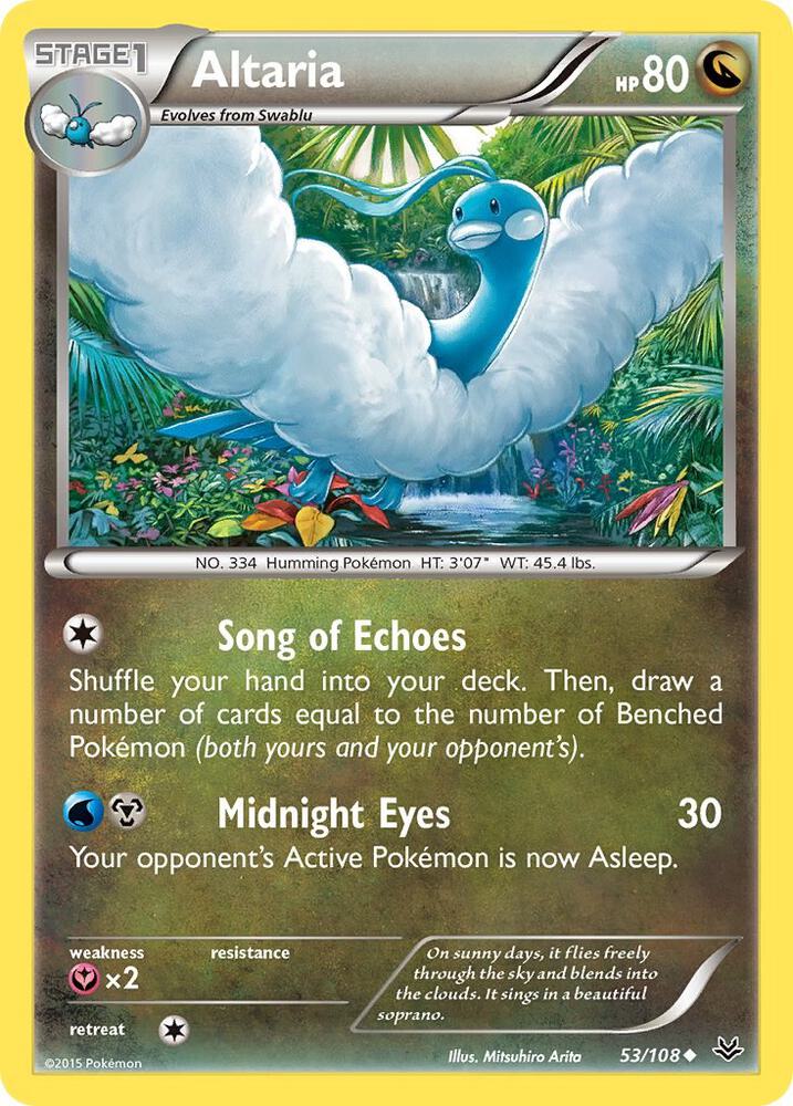 Altaria - XY - Roaring Skies