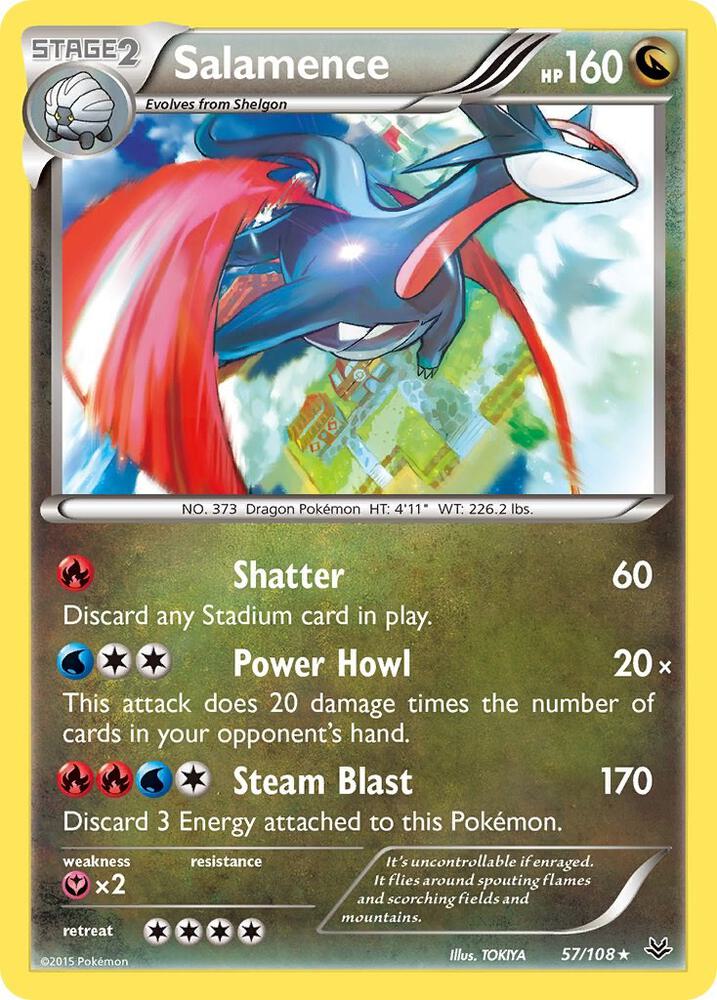Salamence - XY - Roaring Skies
