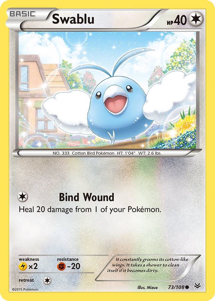 Swablu - XY - Roaring Skies